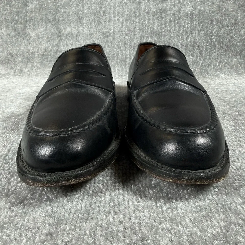 Allen Edmonds Loafer Men's 10.5 Black Randolph Penny Bench Welt